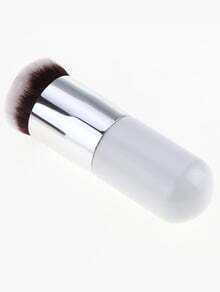 Round Top Silver Mini Brush
