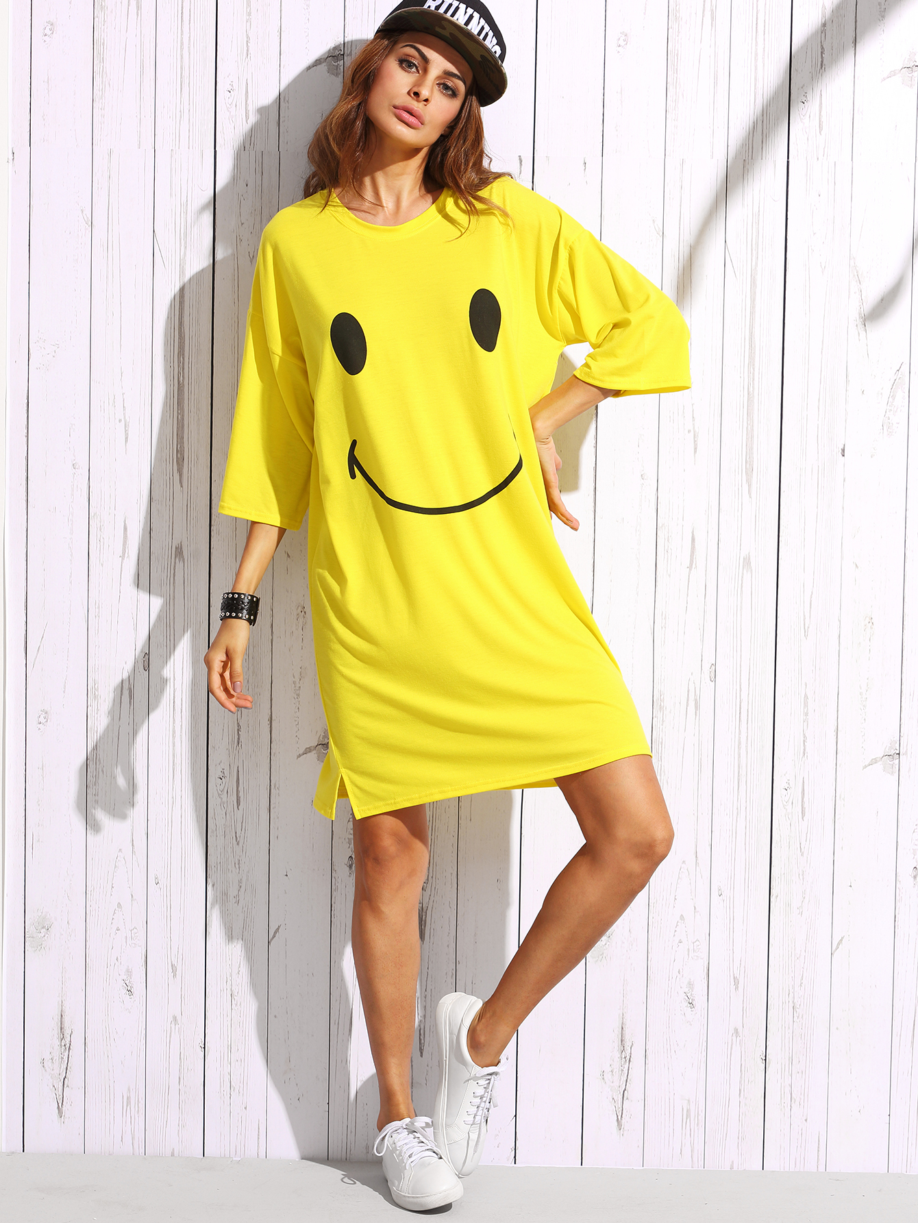 Yellow t-shirt dress Yellow t-shirt dress