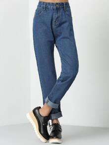 Straight Boyfriend Jeans