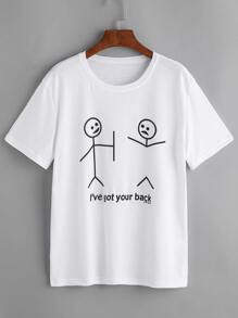 Graphic Print Tee