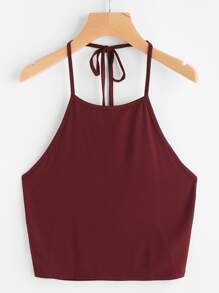 Self Tie Halter Top