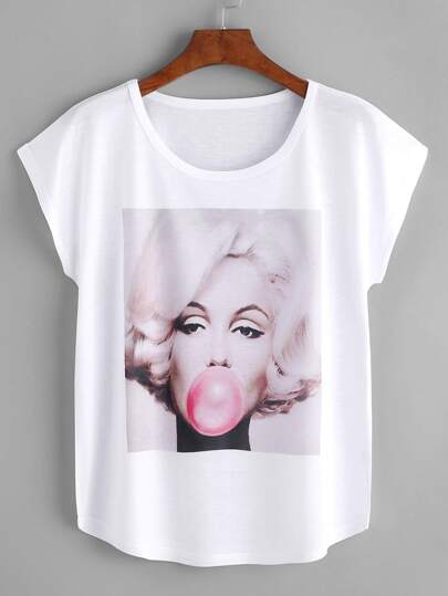 Pattern Print Tee